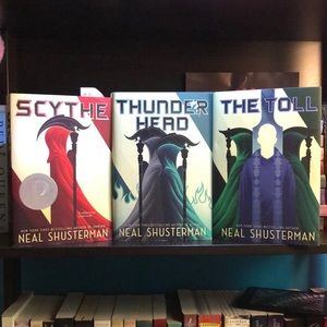 *SOLD***“Scythe” Trilogy by Neal Shusterman